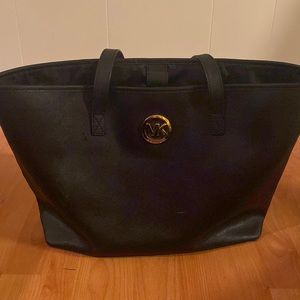 Michael Kors Black Tote Bag